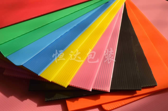  2-8mm各種顏色可印刷塑料中空板